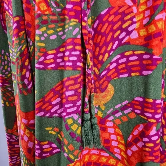 JAPNA WOMEN'S STRAPLESS MAXI DRESS – VIBRANT FLORAL PRINT – SIZE SMALL – NWT - Picture 10 of 15